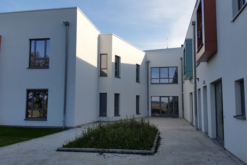 Bâtiment vue de l'extérieur